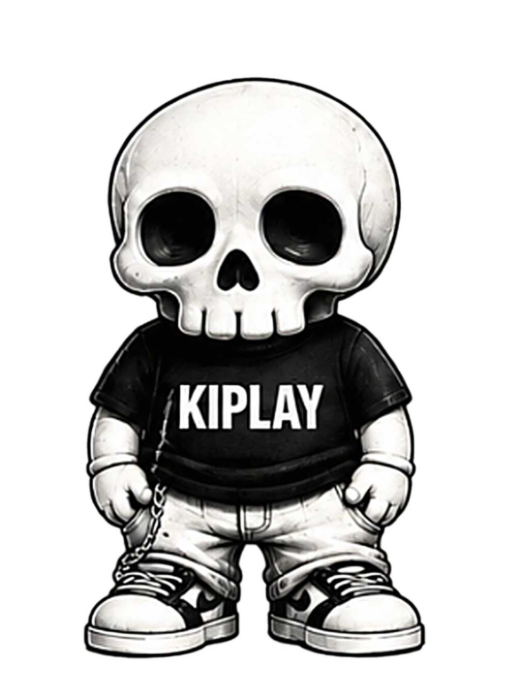 BLUE, personaje Calavera de la crew KIPLAY