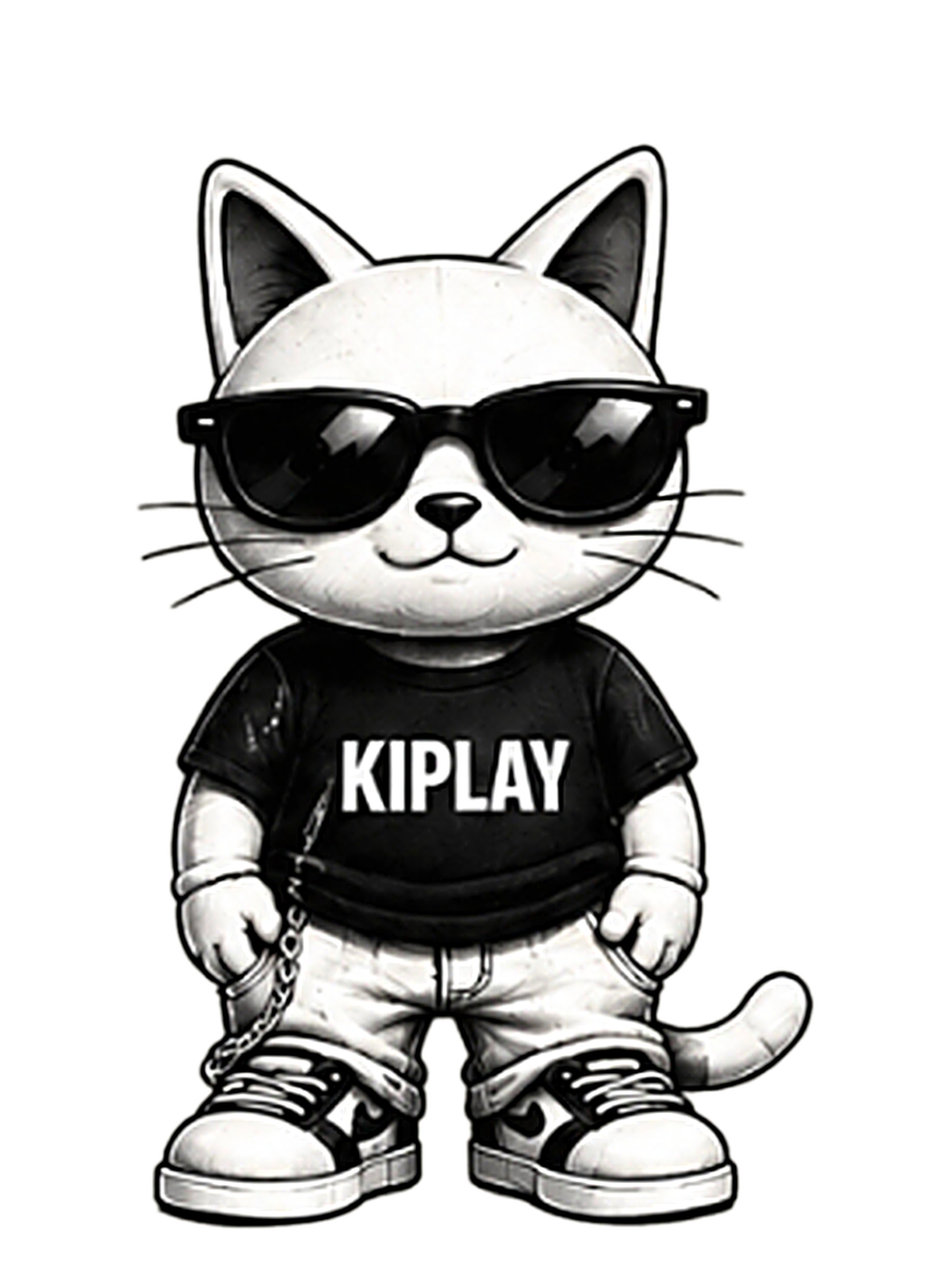 MOOD, personaje Gato de la crew KIPLAY